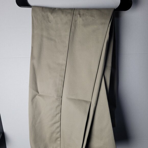 George Other - Mens GEORGE Straight Fit Dress Pant Khaki Comfort 34x32